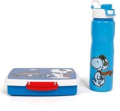 Jewel Insulated Water Bottle Cool Quench with Dora Ben 10 Sponge Bob Peanut Lunch Box Small Set 1 Containers Lunch Box  (750 ml)