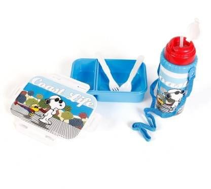 Jewel Smart Lock Lunch box with World Safari Water Bottle for KIds 1 Containers Lunch Box  (900 ml)