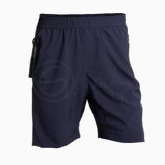 Multipurpose Utility Shorts With Attached Sanitizer Holder & T-shirt Holder - Navy